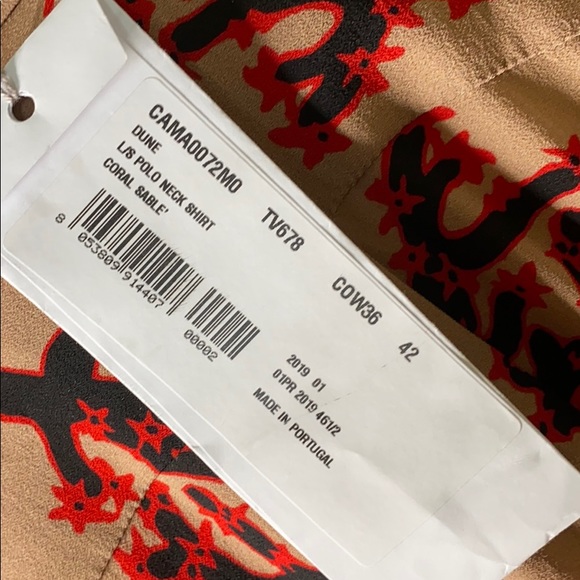 MARNI Viscose Coral Sable Top - Picture 11 of 13